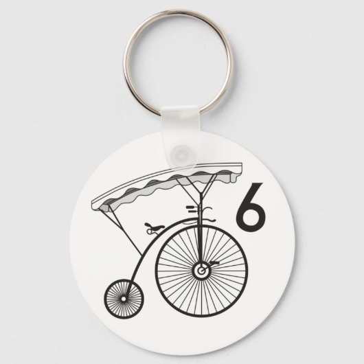 Villager 6 Abzeichen Schlüsselanhänger (Vorderseite)