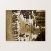 Villager und Herd Puzzle (Horizontal)