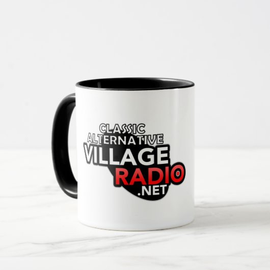 VillageRadio.Net Java-Tasse Tasse (Vorderseite Links)