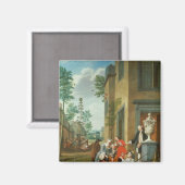 Villagers Merrymaking Magnet (Vorderseite/Rückseite)