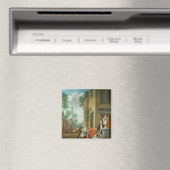 Villagers Merrymaking Magnet (In Situ (Geschirrspüler))