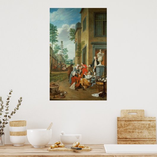 Villagers Merrymaking Poster (Küche)