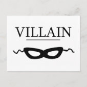 Villain Postkarte (Vorderseite)