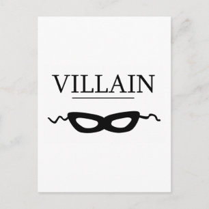 Villain Postkarte