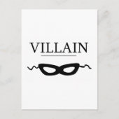 Villain Postkarte (Vorderseite)