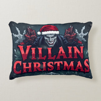 Villain Store Christmas Accent Pillow – Holiday De Dekokissen