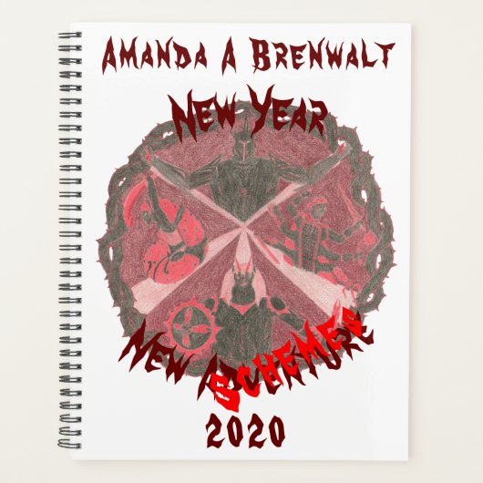 Villains Emblem "Weg eines Helden" Planer (Vorderseite)