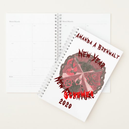 Villains Emblem "Weg eines Helden" Planer (Anzeige)