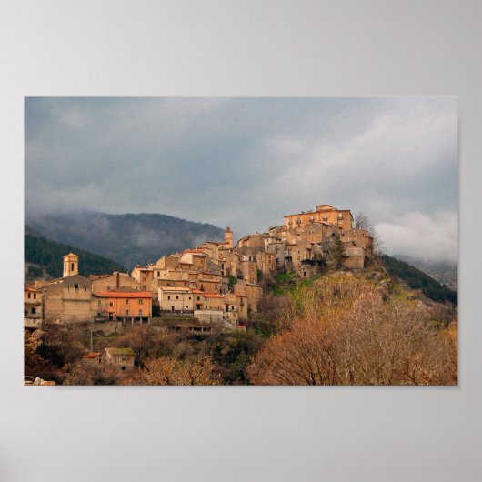 Villalago, Italien Poster (Vorne)