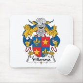 Villanova Familienwappen Mousepad (Mit Mouse)