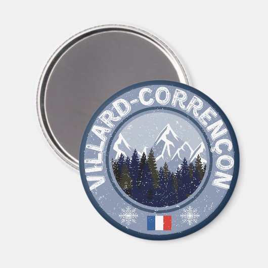 Villard-Corrençon Magnet (Vorderseite/Rückseite)