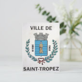 ville de saint-tropez postkarte (Stehend Vorderseite)
