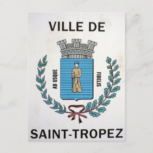 ville de saint-tropez postkarte (Vorderseite)