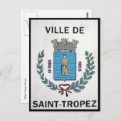 ville Saint Tropez Postkarte (Vorne/Hinten)