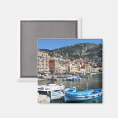 Villefranche, Frankreich Magnet (Vorderseite/Rückseite)