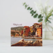 Villefranche, Frankreich Postkarte (Stehend Vorderseite)