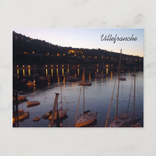 Villefranche Hafen Postkarte