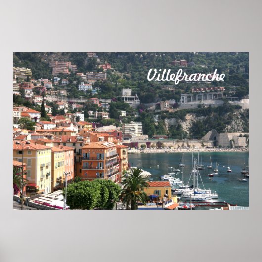Villefranche, Provence Poster (Vorne)
