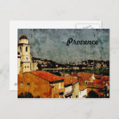 Villefranche, Provence Postkarte (Vorne/Hinten)