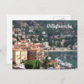 Villefranche, Provence Postkarte (Vorne/Hinten)