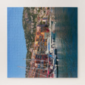 Villefranche-sur-mer, Côte d'Azur Puzzle (Vertikal)