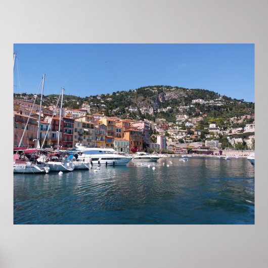 Villefranche-sur-Mer, Frankreich Poster (Vorne)