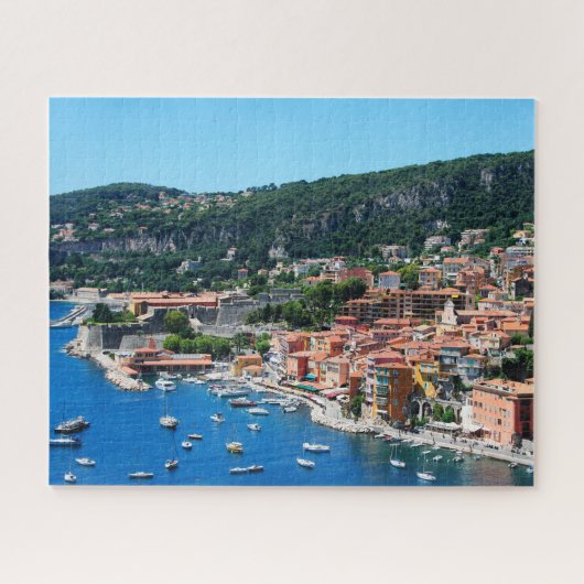Villefranche-sur-Mer, Frankreich Puzzle (Horizontal)