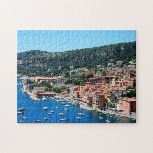 Villefranche-sur-Mer, Frankreich Puzzle (Horizontal)