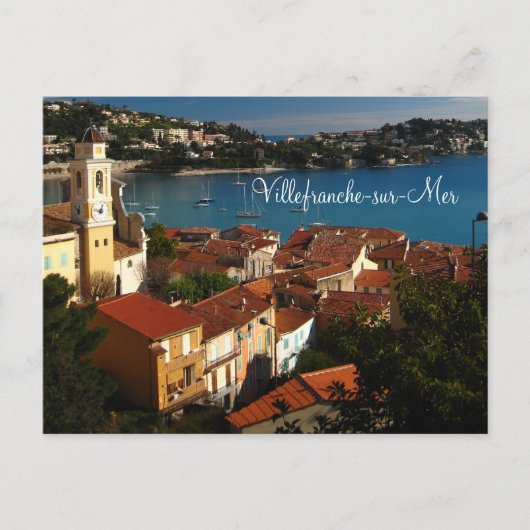 Villefranche-sur-Mer Postcard Postkarte (Vorderseite)