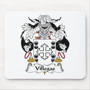 Villegas-Familienwappen Mousepad