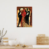 Villemot für Perrier Ad 1983 Poster (Küche)