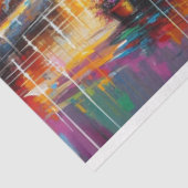 Villen am Meer Decoupage Seidenpapier (Ausschnitt)