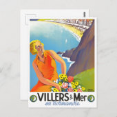 Villers France Vintage Postkarte (Vorne/Hinten)