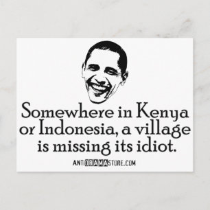 Villiage Idiot Postkarte