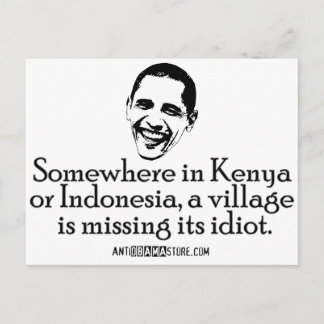 Villiage Idiot Postkarte