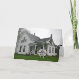 "Villisca Ax Murder House" Hallowe’en card Karte