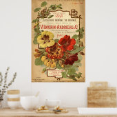 Vilmorin-Andrieux & Co. Saatkatalog Poster (Küche)