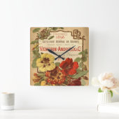 Vilmorin-Andrieux & Co. Seed Catalogue Ad Quadratische Wanduhr (Zuhause)