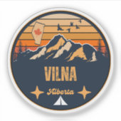 Vilna, Alberta Aufkleber (Vorderseite)