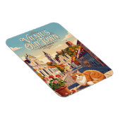 Vilnius Altstadt Litauen Magnet (Rechte Seite)