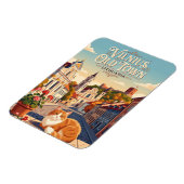 Vilnius Altstadt Litauen Magnet (Linke Seite)