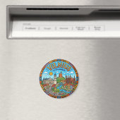 Vilnius Altstadt Litauen Magnet (In Situ (Geschirrspüler))