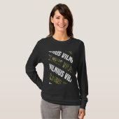 Vilnius Camouflage Pattern Green Camouflage T-Shirt (Vorne ganz)