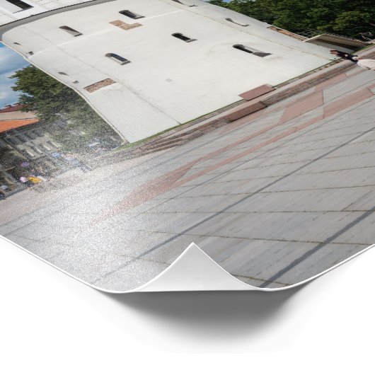 Vilnius Cathedral Fotodruck (Ecke)