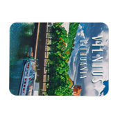 Vilnius - Die Perle Litauens Magnet (Horizontal)