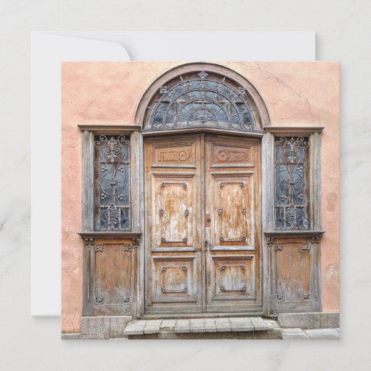 Vilnius Door Card Feiertagskarte (Vorderseite)