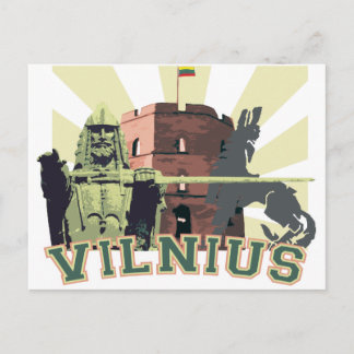 VILNIUS (Hauptstadt Litauen) Postkarte