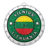 Vilnius Litauen Dartscheibe (vorne)