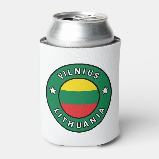 Vilnius Litauen Dosenkühler (Kanne Vorderseite)