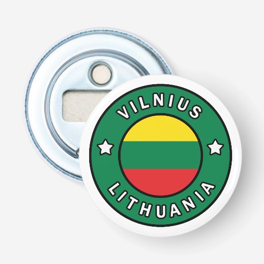 Vilnius Litauen Flaschenöffner (Vorderseite)